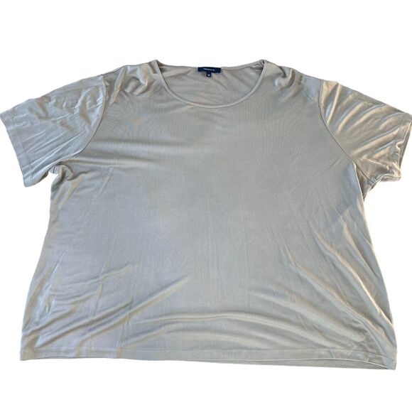 Susan Graver & Hammerie Tops Women Sz. 2X Lot of 4 Granny Core Silk Plus Size - Picture 2 of 13